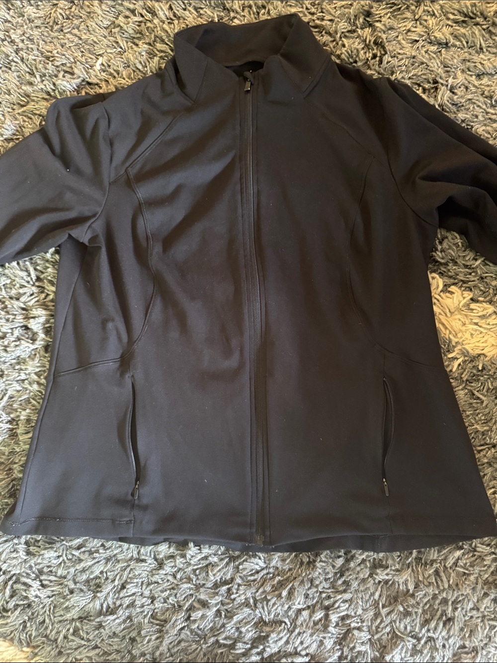 all in motion Black Full-Zip Women's Jacket